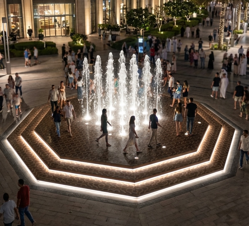 Fountain style options