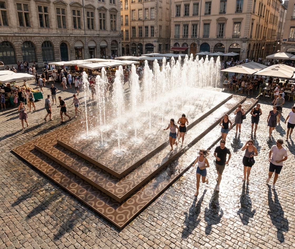 Fountain size options